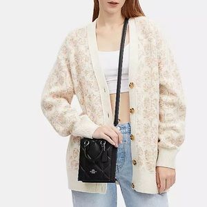 Coach quilted crossbody